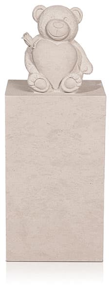 Kindergrabstein eckige Stele